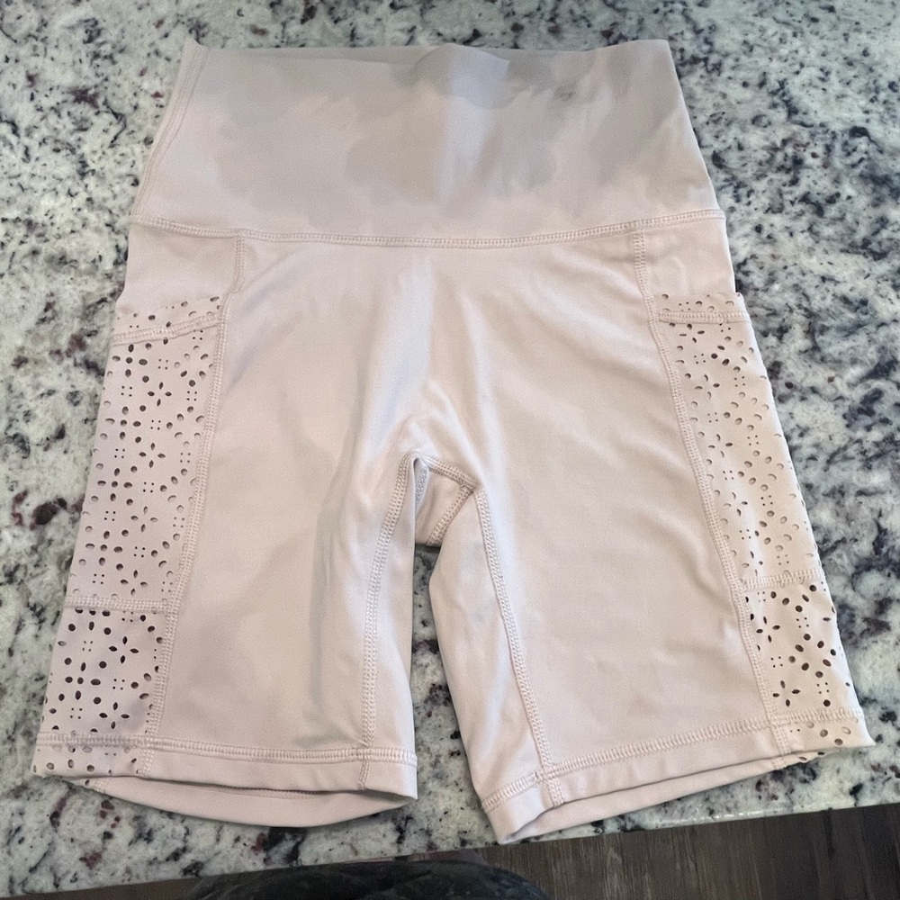 Aerie Women's Light Pink Bike Shorts
